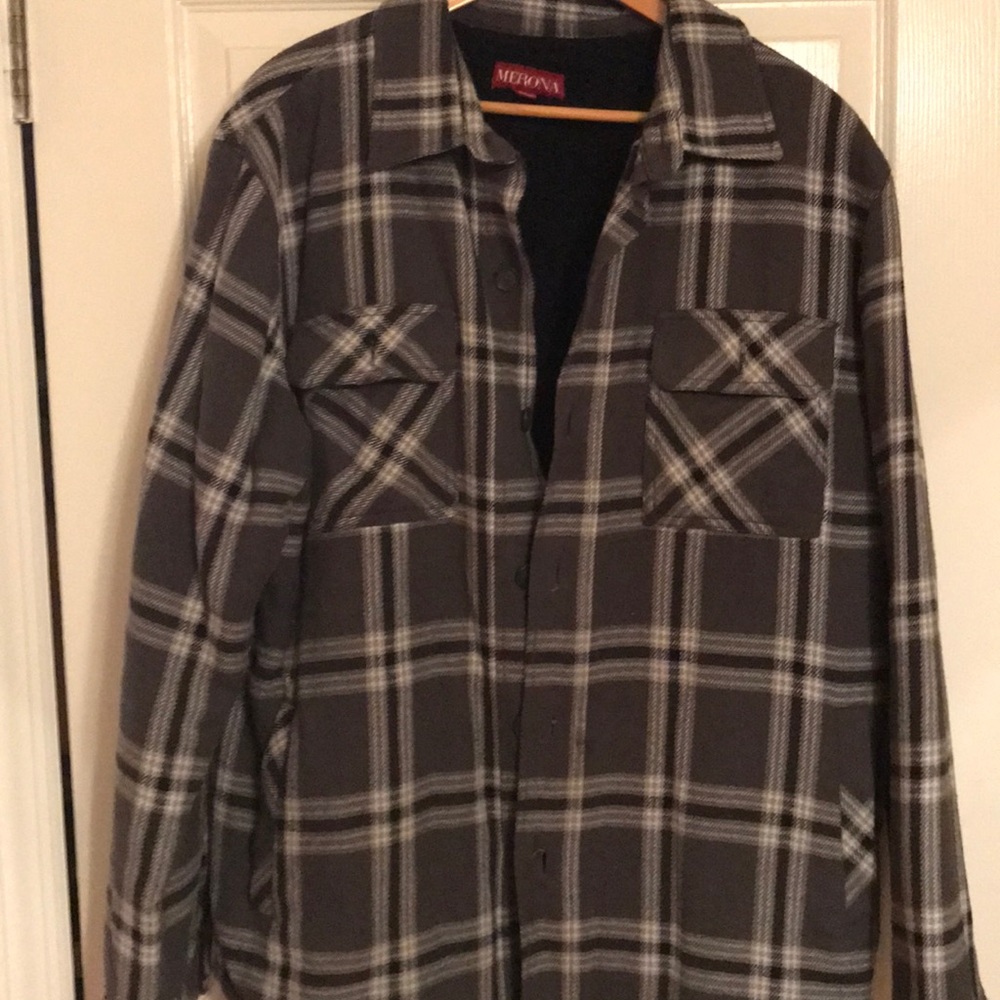 Insulated Flannel shirt /Jacket